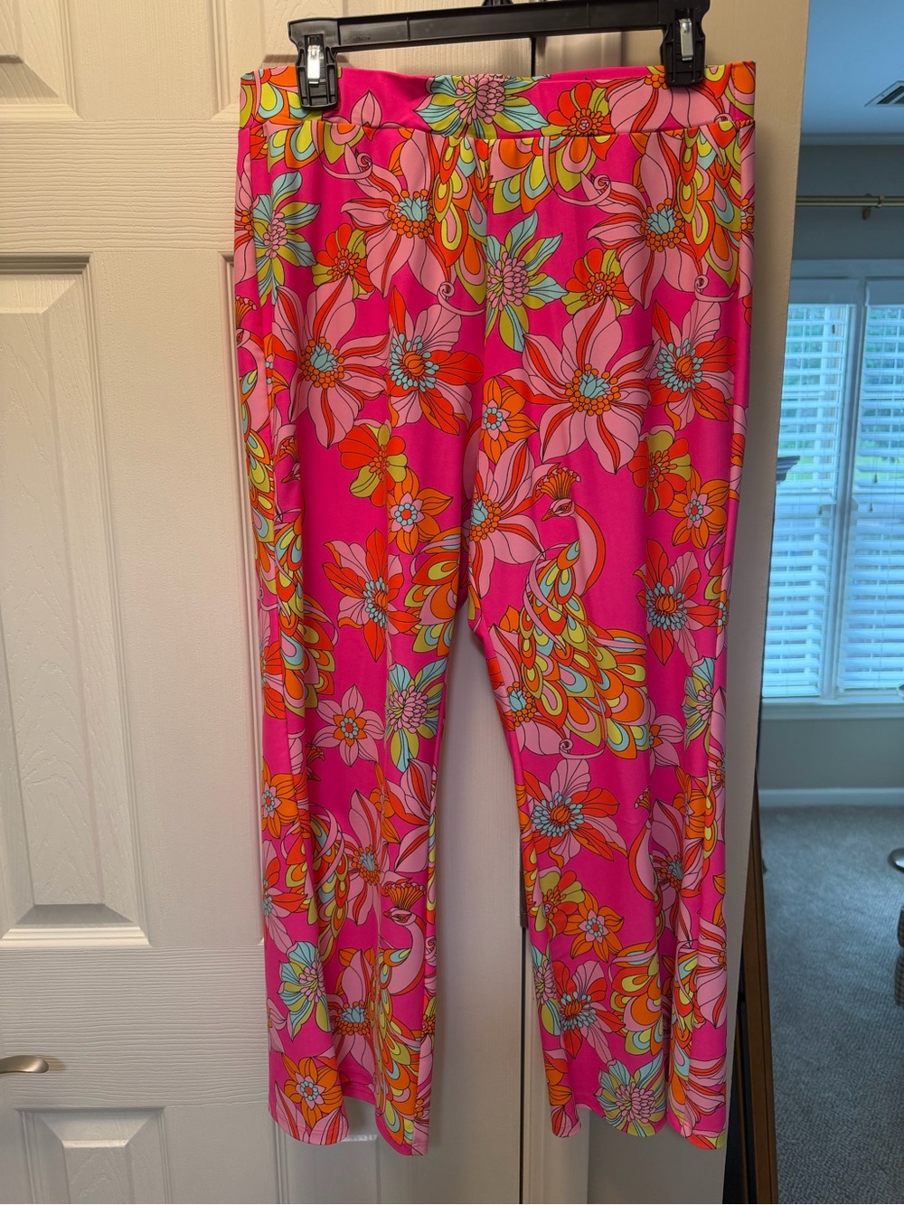 Jude Connally Trixie Crop Pant Twirling Peacock